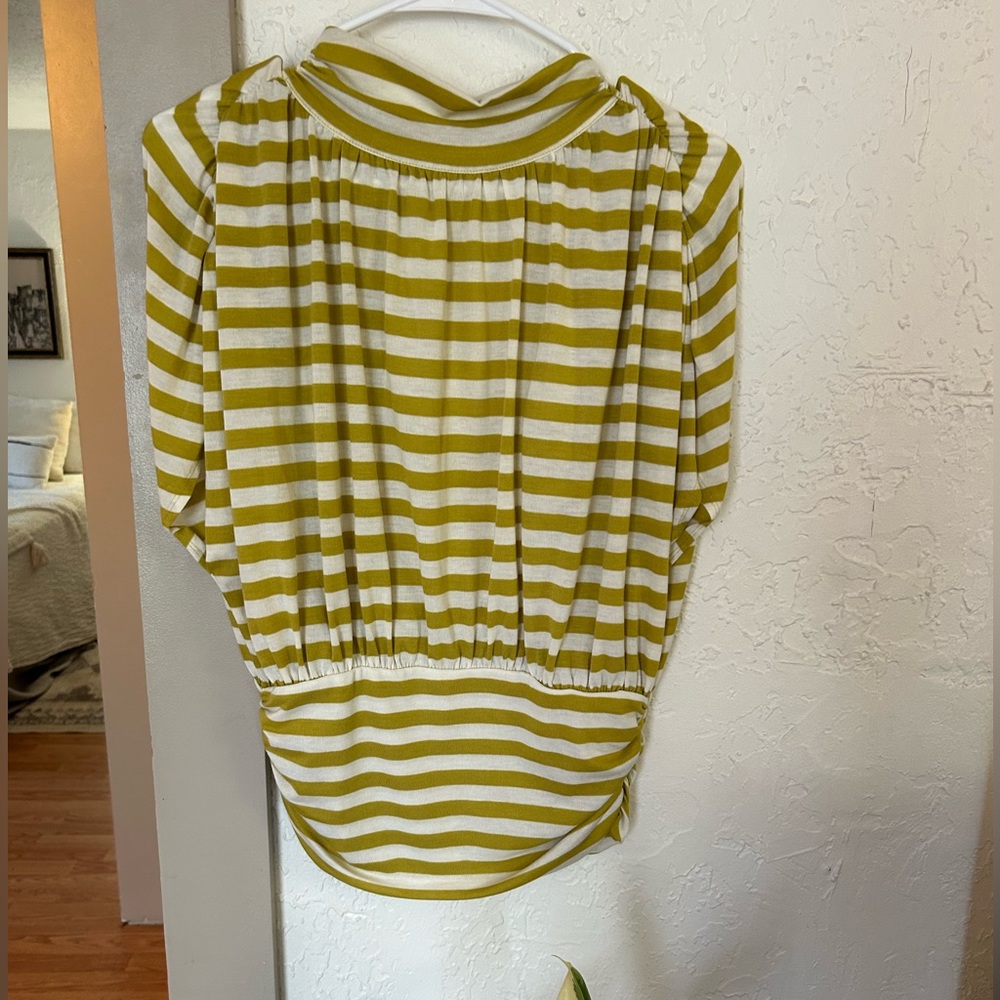 Anthropologie stripped sleeveless top